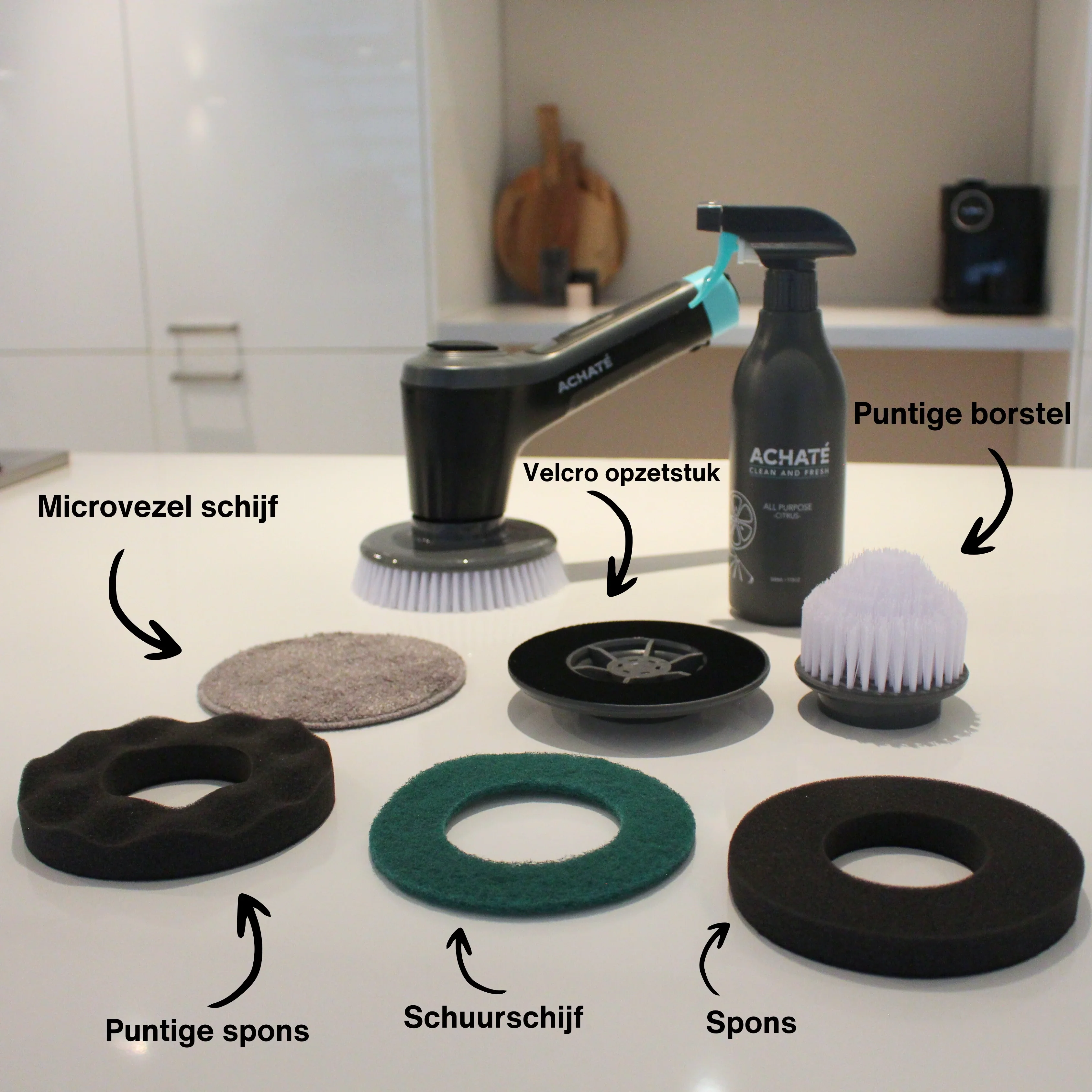 Achaté Electric Cleaning Scrubber - Image 6