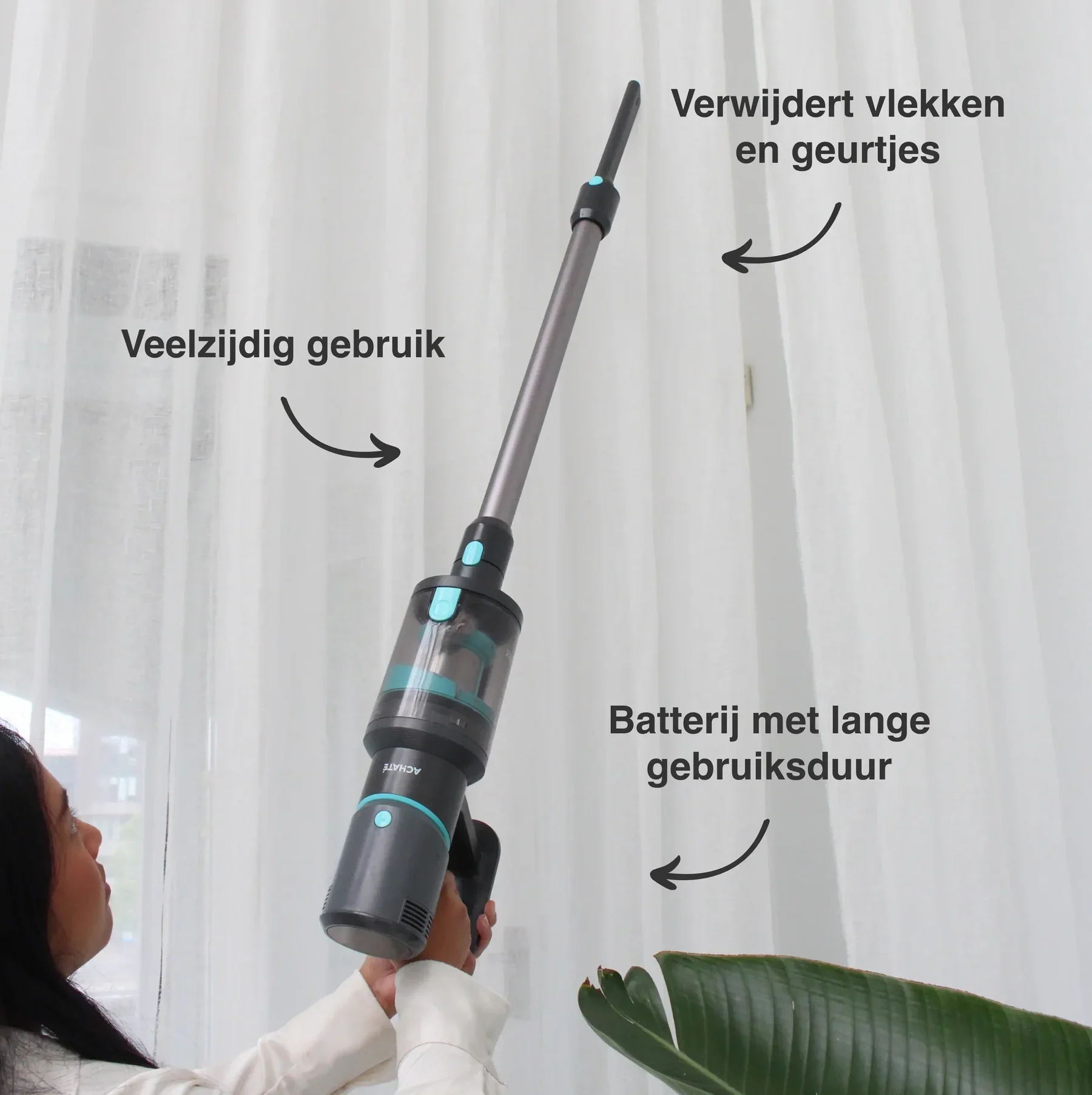 Achaté Steelstofzuiger - Extra Accu - Image 3
