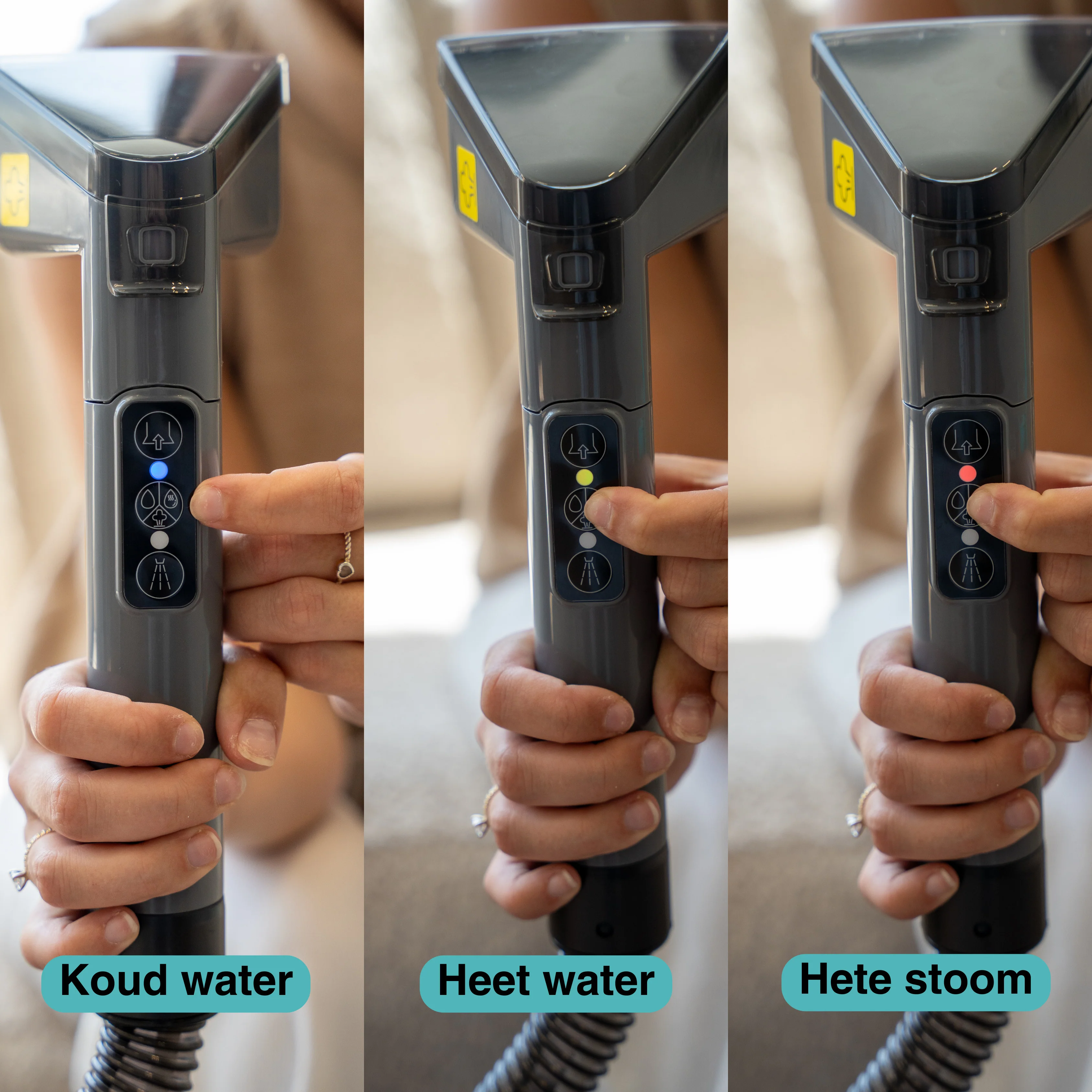 Achaté Vlekkenreiniger PRO met Stoom & Heet water - Image 4
